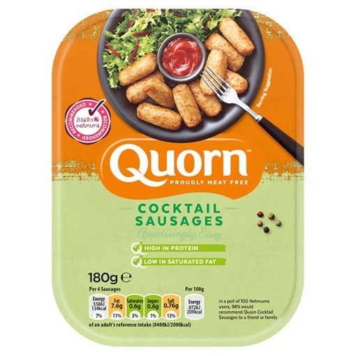 Quorn Cocktail Sausages 180g