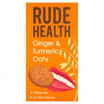 Rude Health Ginger & Turmeric Oaty (Wheat Free) 200G