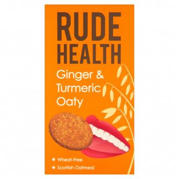 Rude Health Ginger & Turmeric Oaty (Wheat Free) 200G