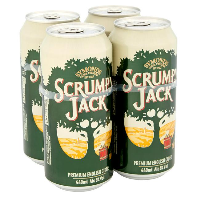 Scrumpy Jack Premium English Cider 4 x 440ml