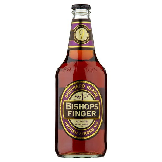 Shepherd Neame Bishops Finger Strong Ale 500ml x 6