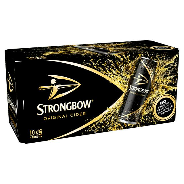 Strongbow Original Cider Can 10 x 440ml