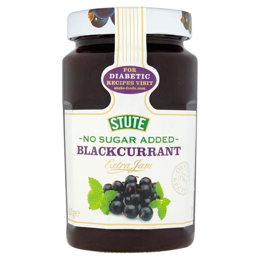 Stute Diabetic Blackcurrant Extra Jam 430g