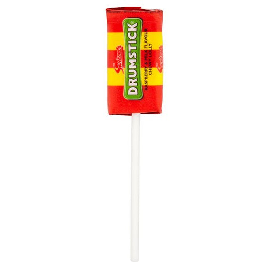 Swizzels Drumstick Raspberry & Milk Flavour Chewy Lolly