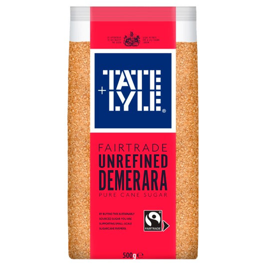Tate & Lyle Fairtrade Guyanese Inspired Demerara Cane Sugar 500g