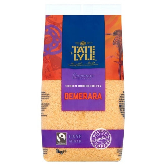 Tate & Lyle Fairtrade Guyanese Inspired Demerara Cane Sugar 500g