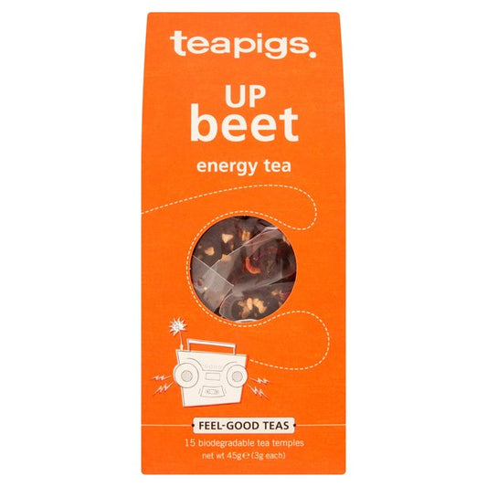 Teapigs Up Beet 15 Biodegradable Tea Temples 45g