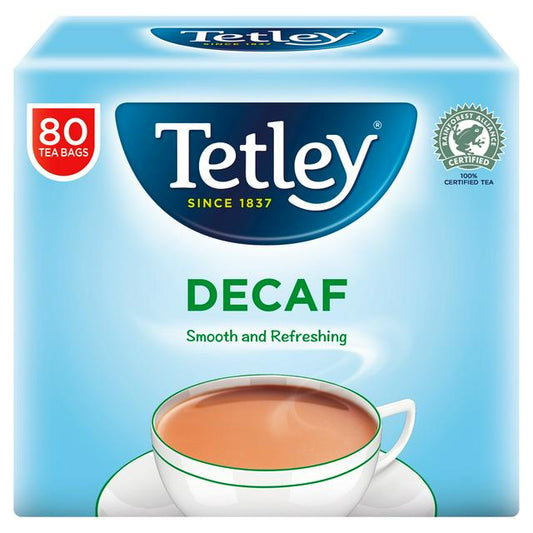 Tetley Original Decaf Tea Bags PMP x80