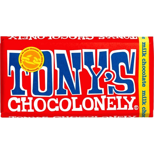 Tony's Chocolonely Milk Chocolate 180G