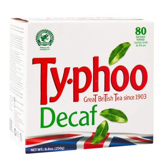 Typhoo Decaf 80 Foil Fresh Teabags 250g