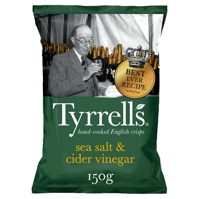 Tyrrells Sea Salt & Cider Vinegar 150G