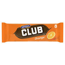 McVitie's Club Orange 6 x 22g (132g)