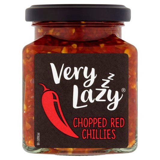 Very Lazy Chopped Red Chillies in White Wine Vinegar 190g