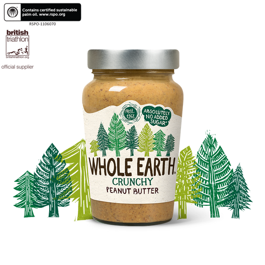 Whole Earth Crunchy Peanut Butter 340G