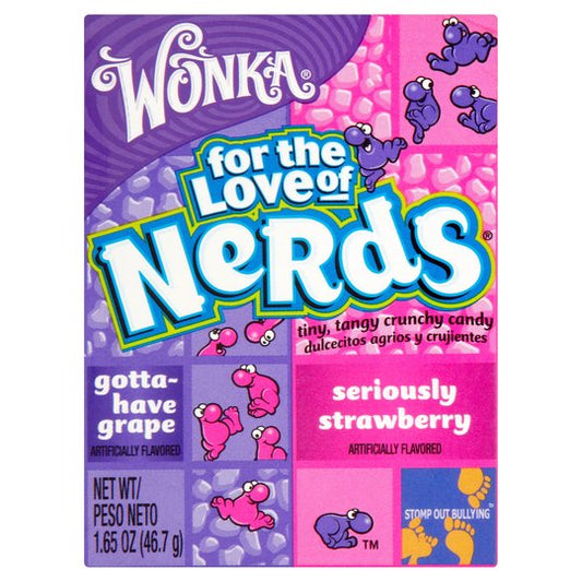 Wonka For The Love of Nerds Grape & Strawberry 46.7g