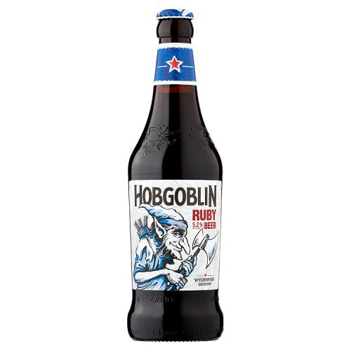 Wychwood Brewery Hobgoblin Traditionally Crafted Legendary Ruby Beer 500ml