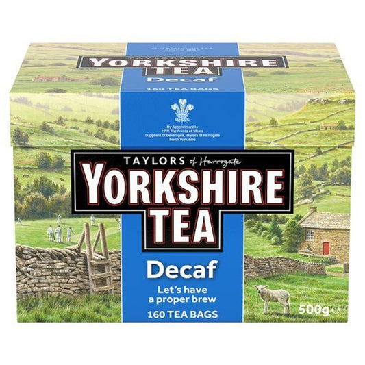 Taylors of Harrogate Yorkshire Tea Decaf 80 Tea Bags 250g