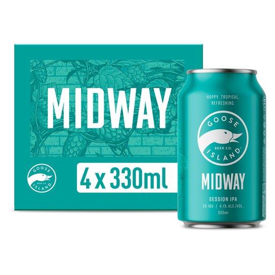 Goose Island Midway Ipa 4X330ml Cans
