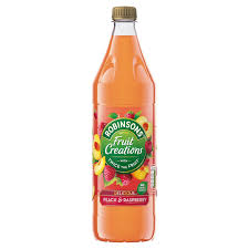 Robinsons Fruit Creations Peach & Raspberry 1L