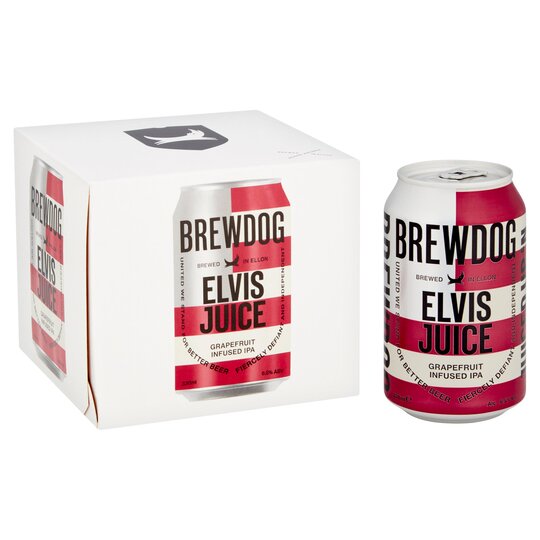 Brew Dog Elvis Juice Grapefruit Ipa 4X330ml