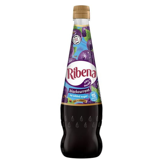 Ribena Blackcurrant Concentrate No Added Sugar 850ml