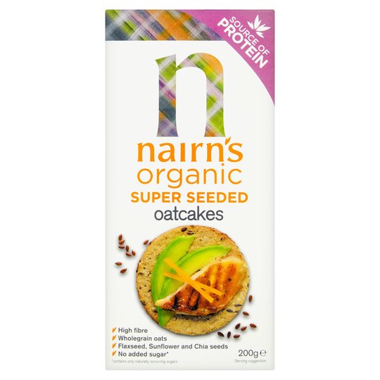 Nairn's Organic Super Seeded Oatcakes 200G
