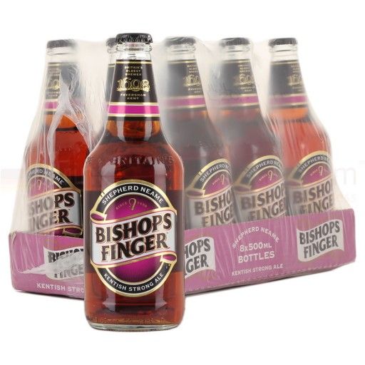 Shepherd Neame Bishops Finger Strong Ale 500ml x 6